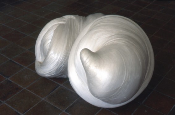 Nine Months, Clingfilm, 100 x 50 x 50cm, 1994