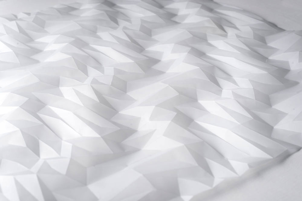 Experiment in Drawn and Folded Form Number 5 (detail)